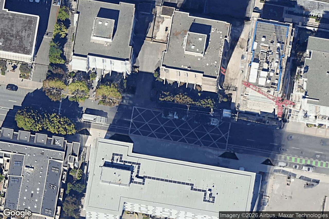 Aerial view of 807 – 1090 Johnson St, Victoria
