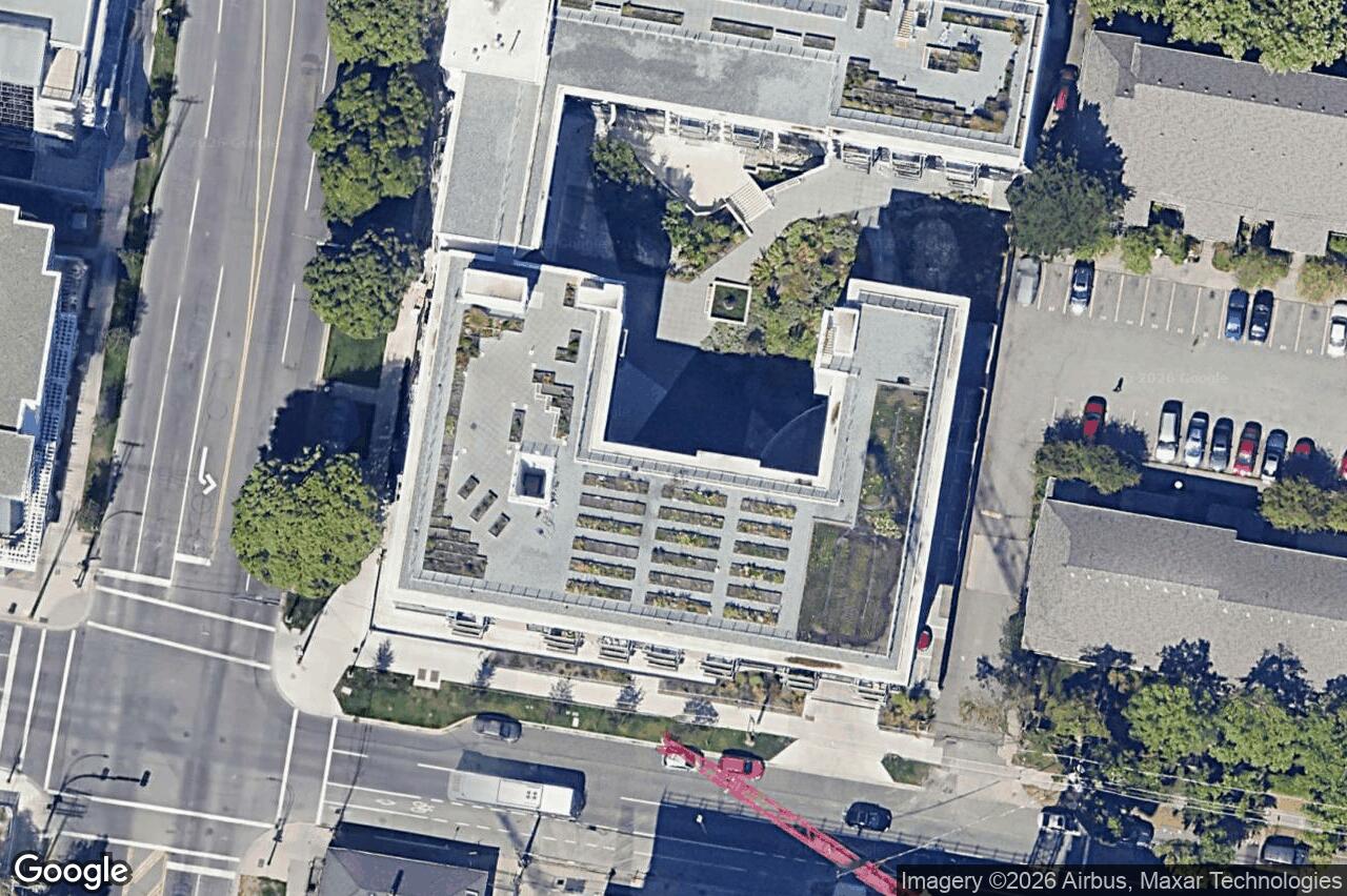 Aerial view of S216 – 1411 Cook St, Victoria