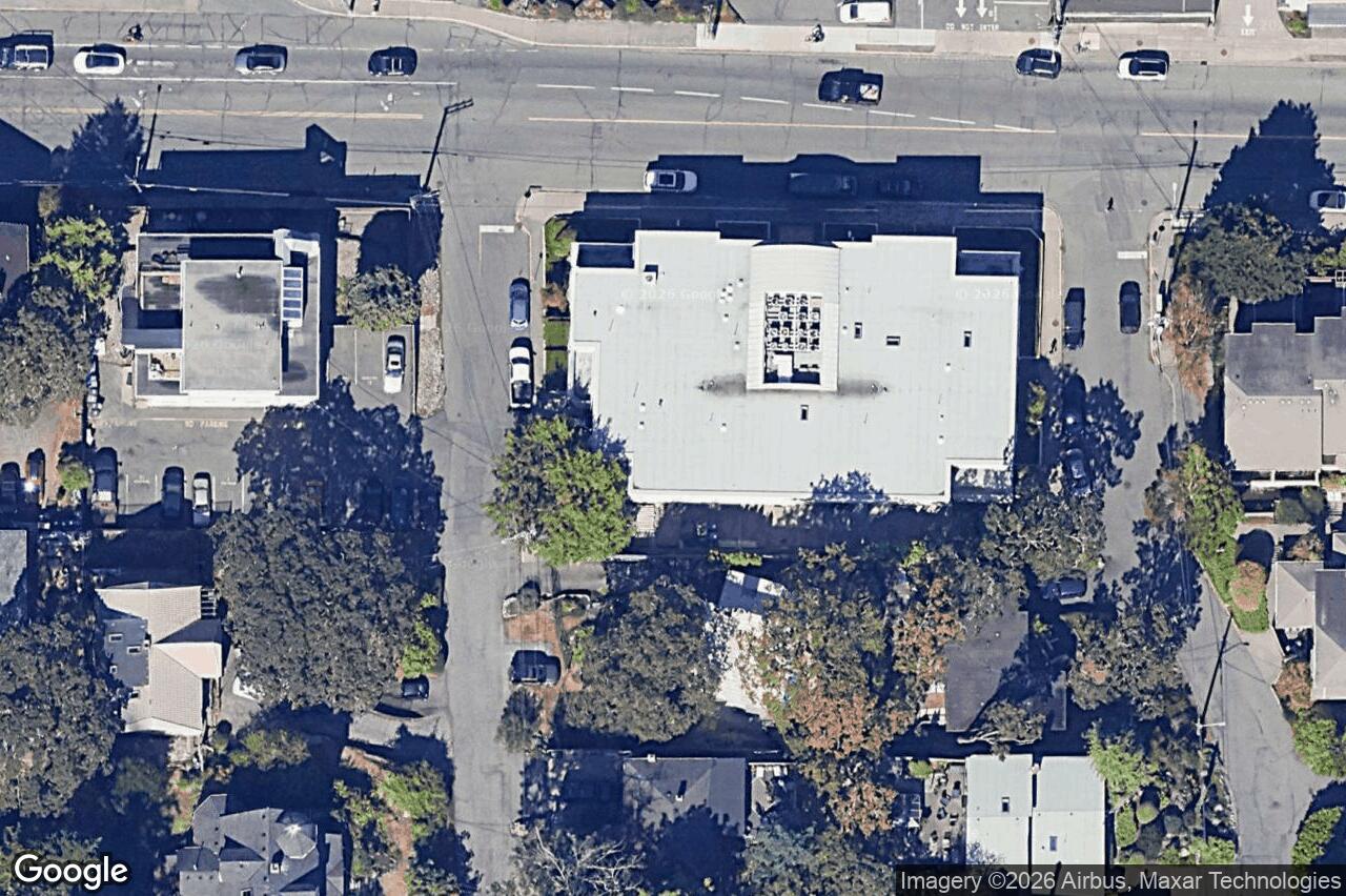 Aerial view of 303 & 304 – 1625 Oak Bay Ave, Victoria
