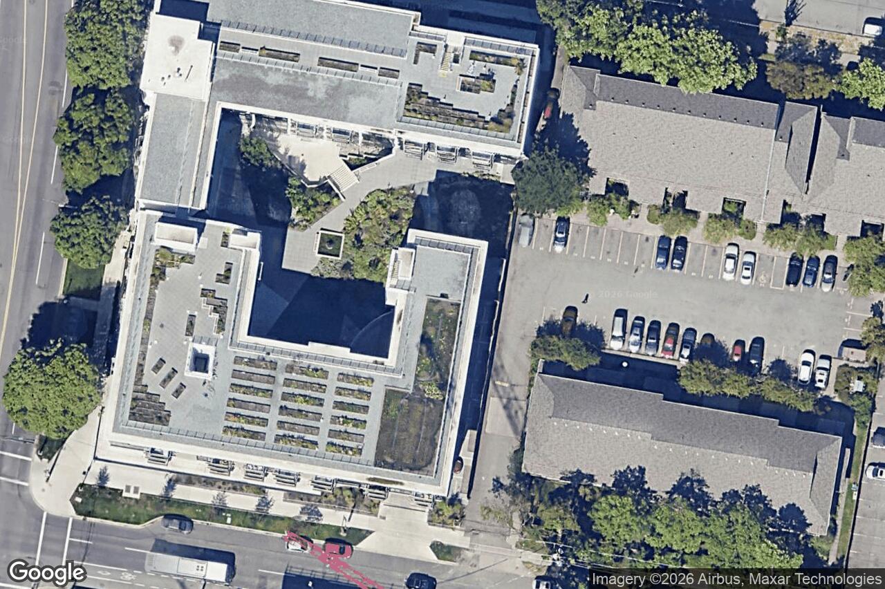 Aerial view of N310 – 1105 Pandora Ave, Victoria