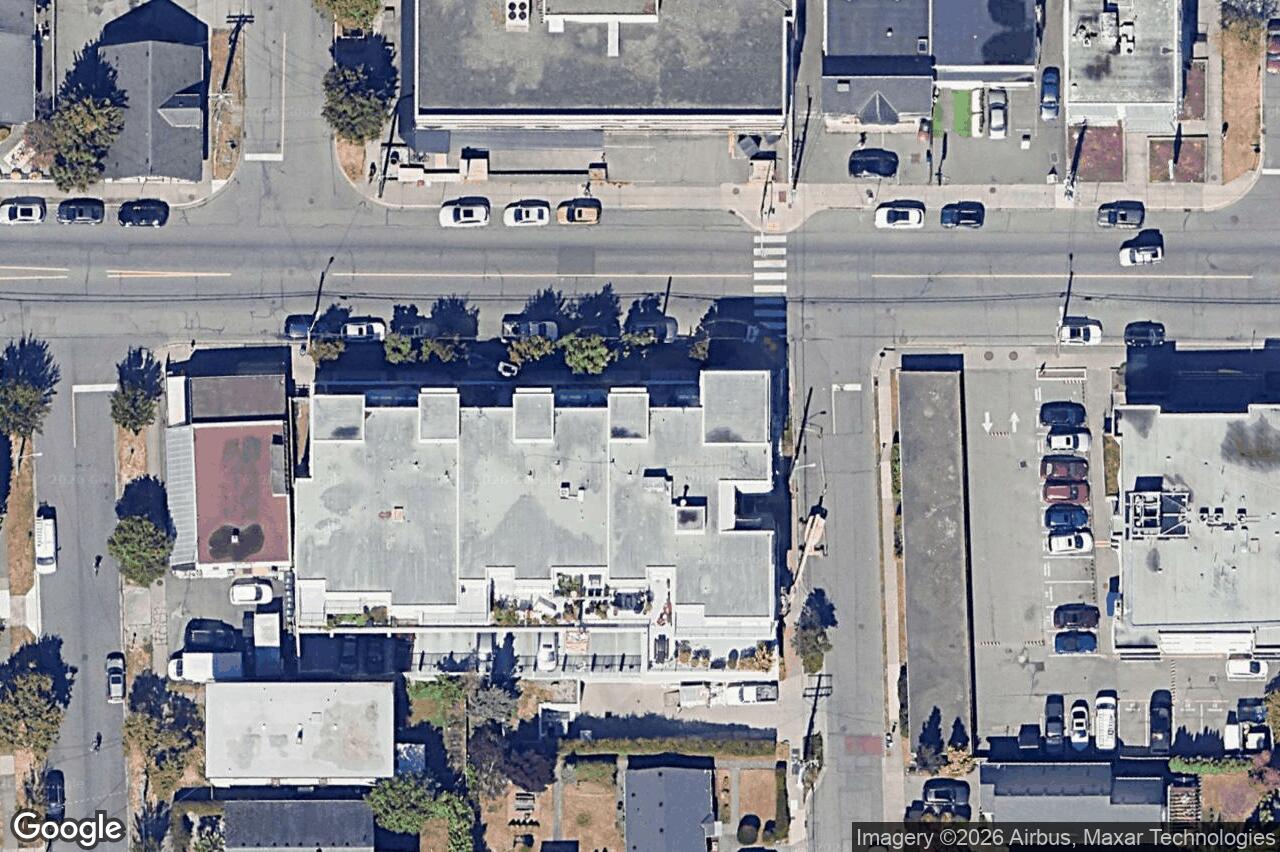 Aerial view of 103 – 1831 Oak Bay Ave, Victoria