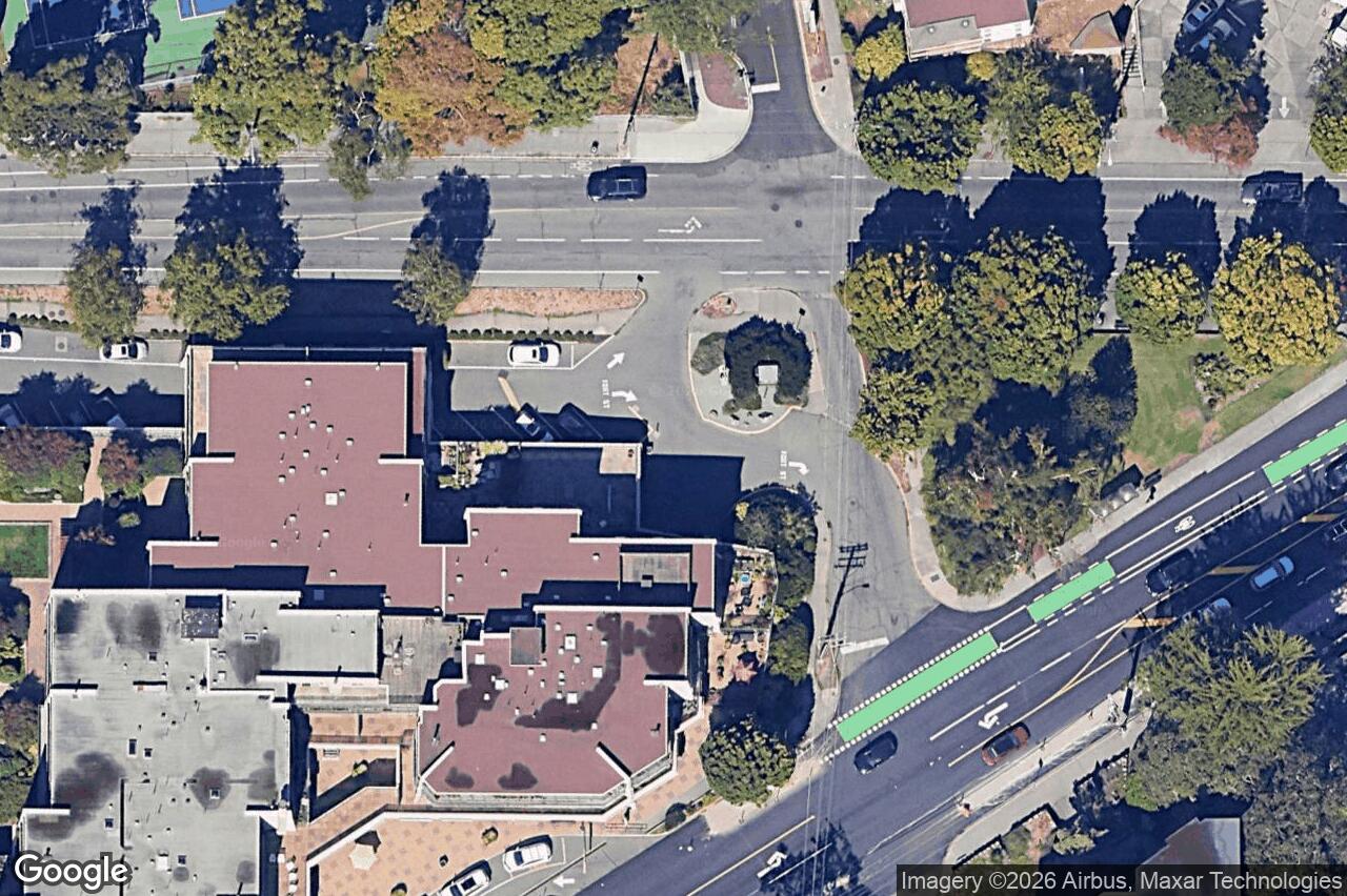 Aerial view of 107 – 1545 Pandora Ave, Victoria