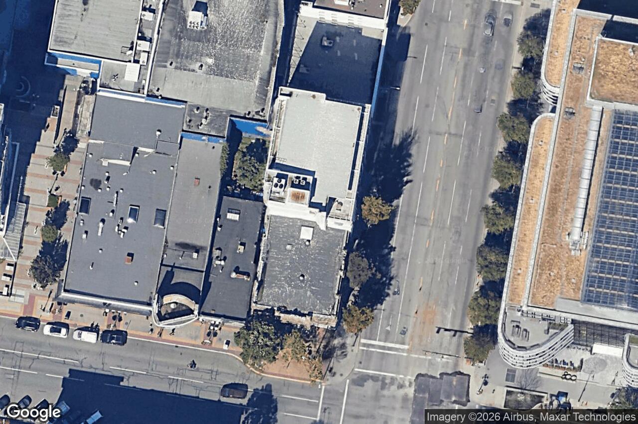 Aerial view of 201 – 1312 Blanshard St, Victoria