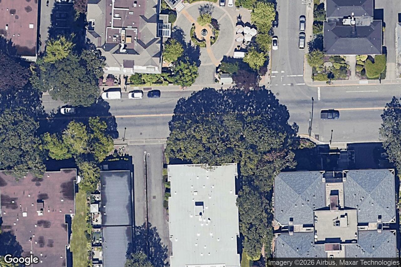 Aerial view of 303 – 2095 Oak Bay Ave, Oak Bay