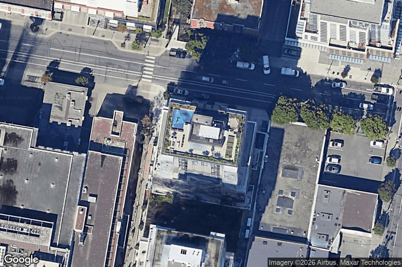 Aerial view of 604 – 845 Johnson St, Victoria