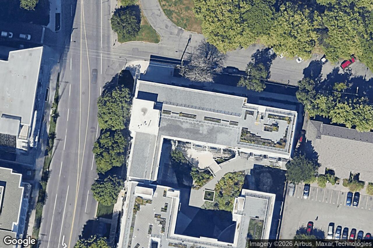 Aerial view of N405 – 1105 Pandora Ave, Victoria