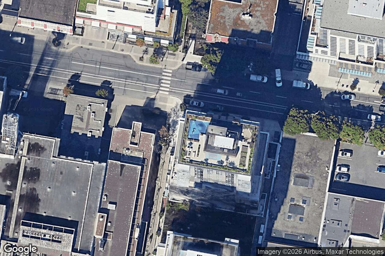 Aerial view of 841/843 Johnson St, Victoria