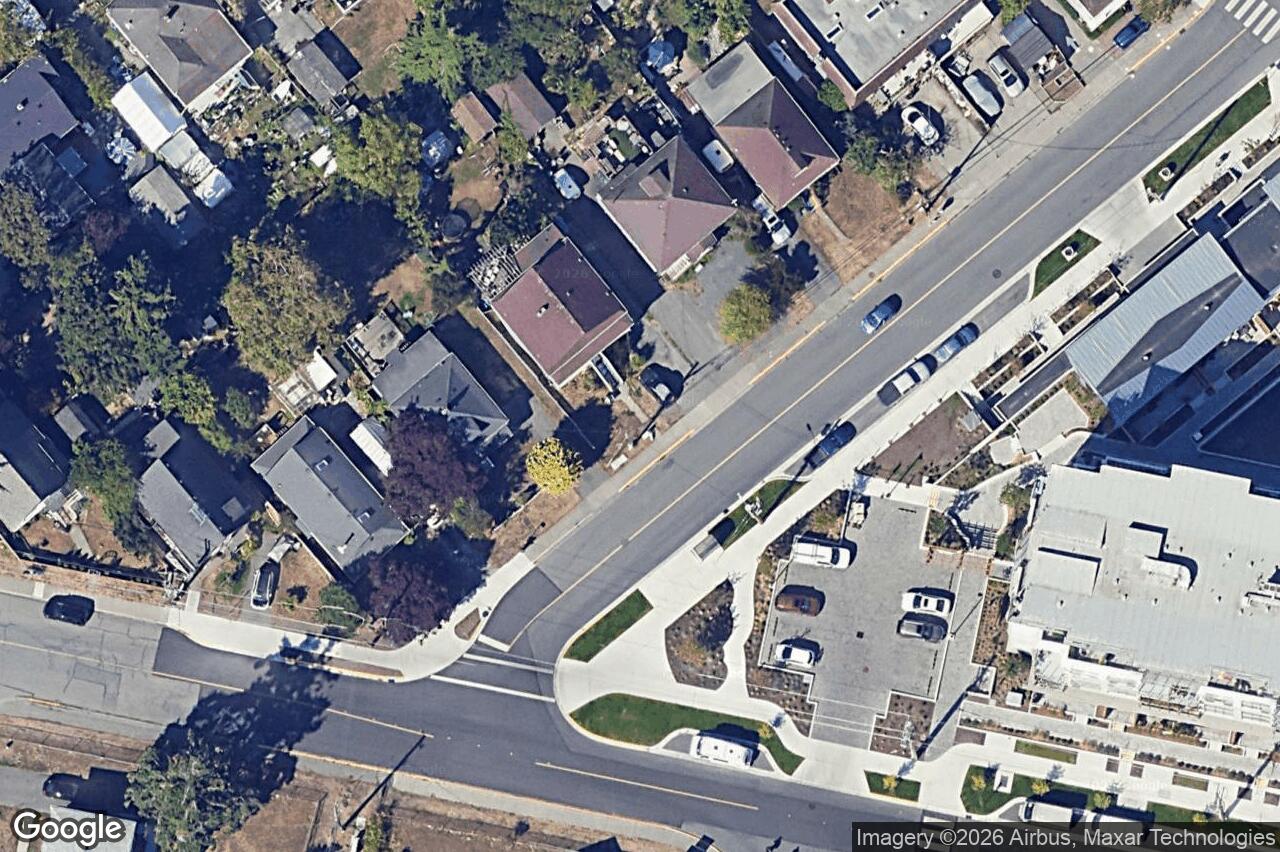 Aerial view of 506 Gore St, Esquimalt