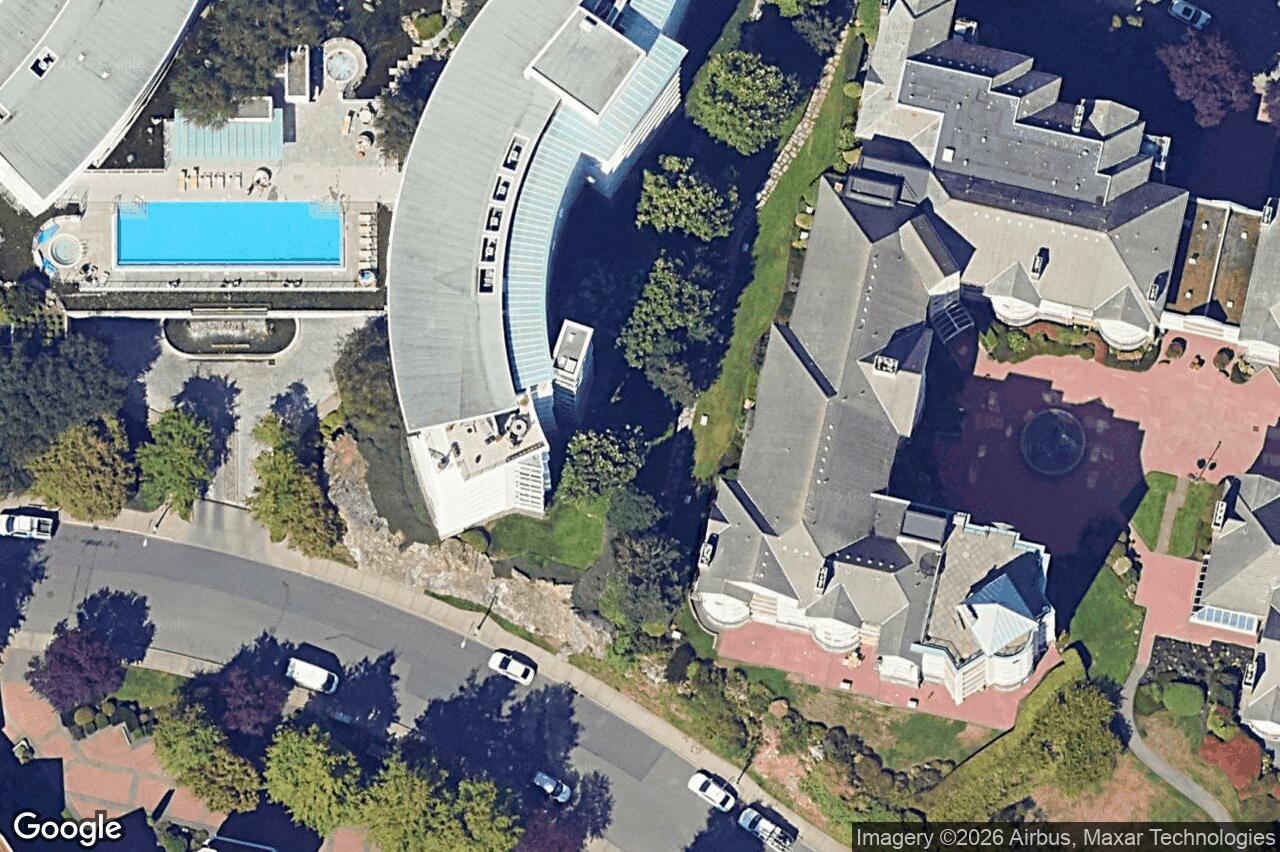 Aerial view of 302 – 66 Songhees Rd, Victoria