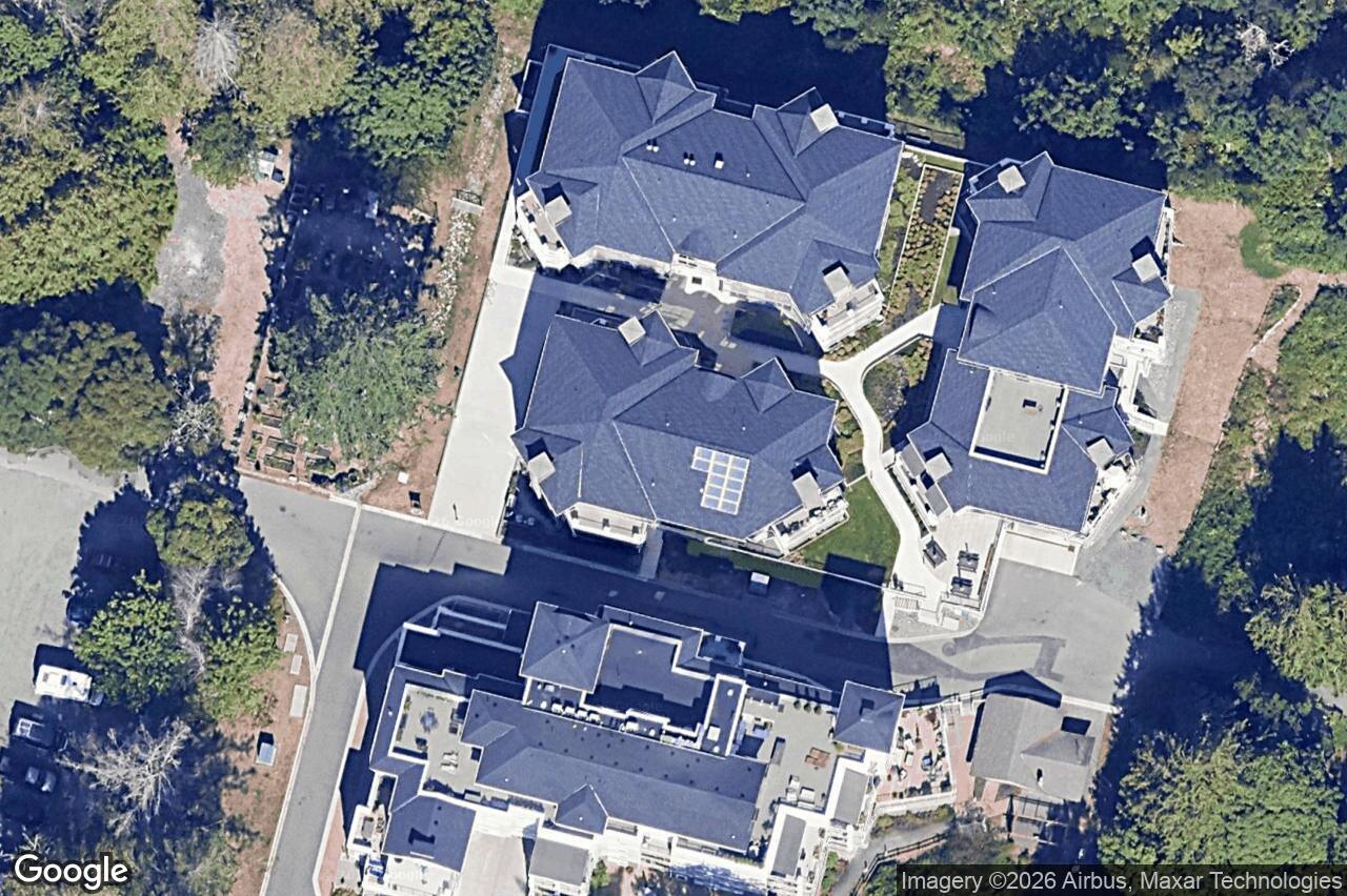 Aerial view of 202 – 3111A Havenwood Lane, Colwood