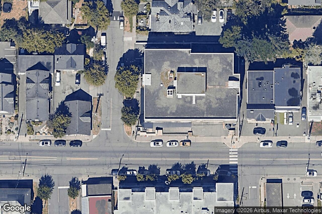Aerial view of 1A & 2B – 1830 Oak Bay Ave, Oak Bay