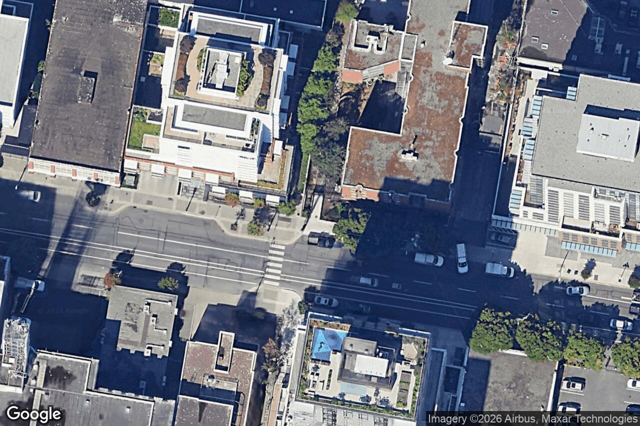 Aerial view of 1606 – 845 Johnson St, Victoria
