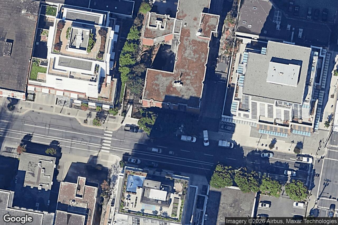 Aerial view of 902 – 845 Johnson St, Victoria
