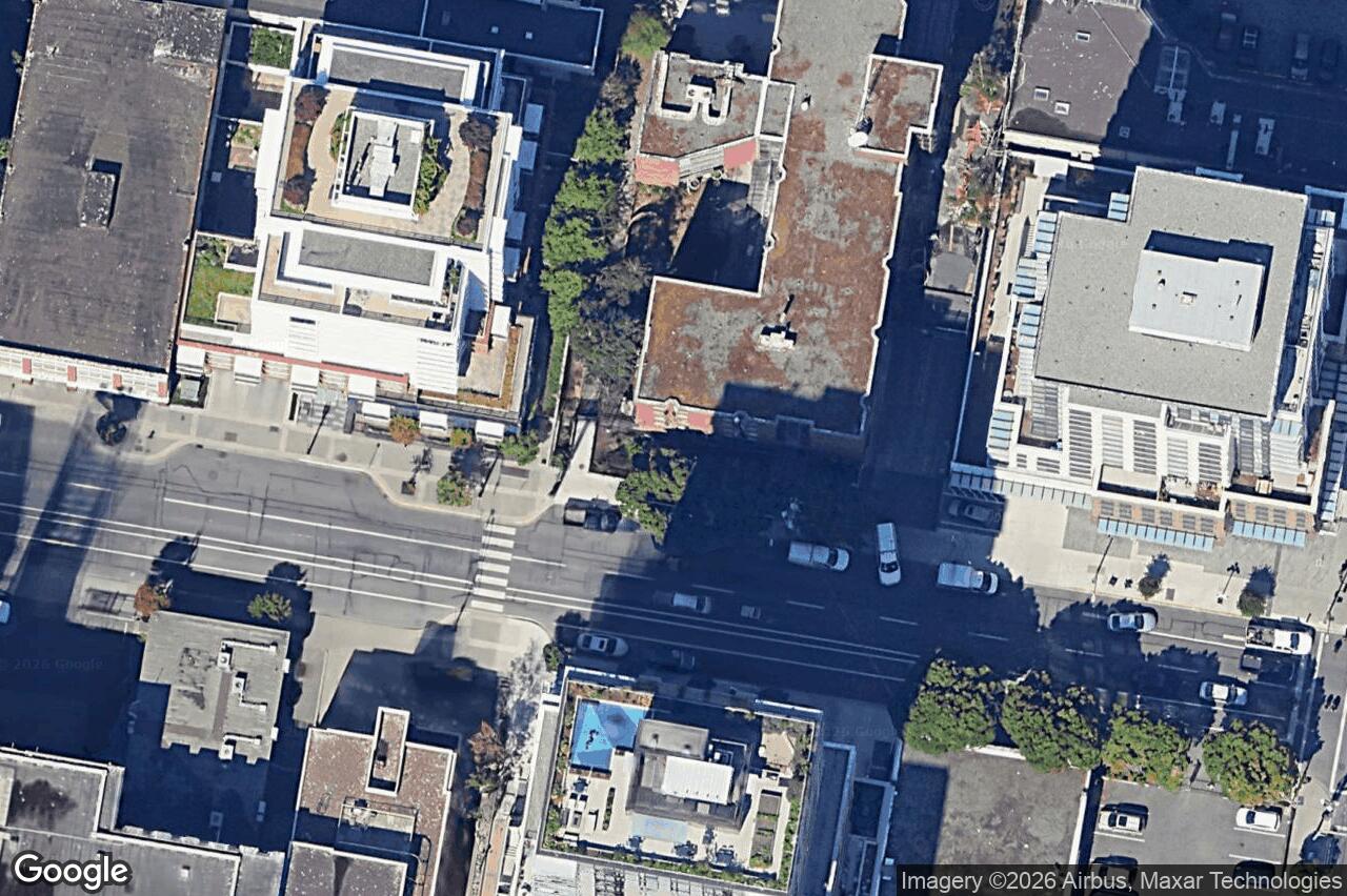 Aerial view of 1302 – 845 Johnson St, Victoria