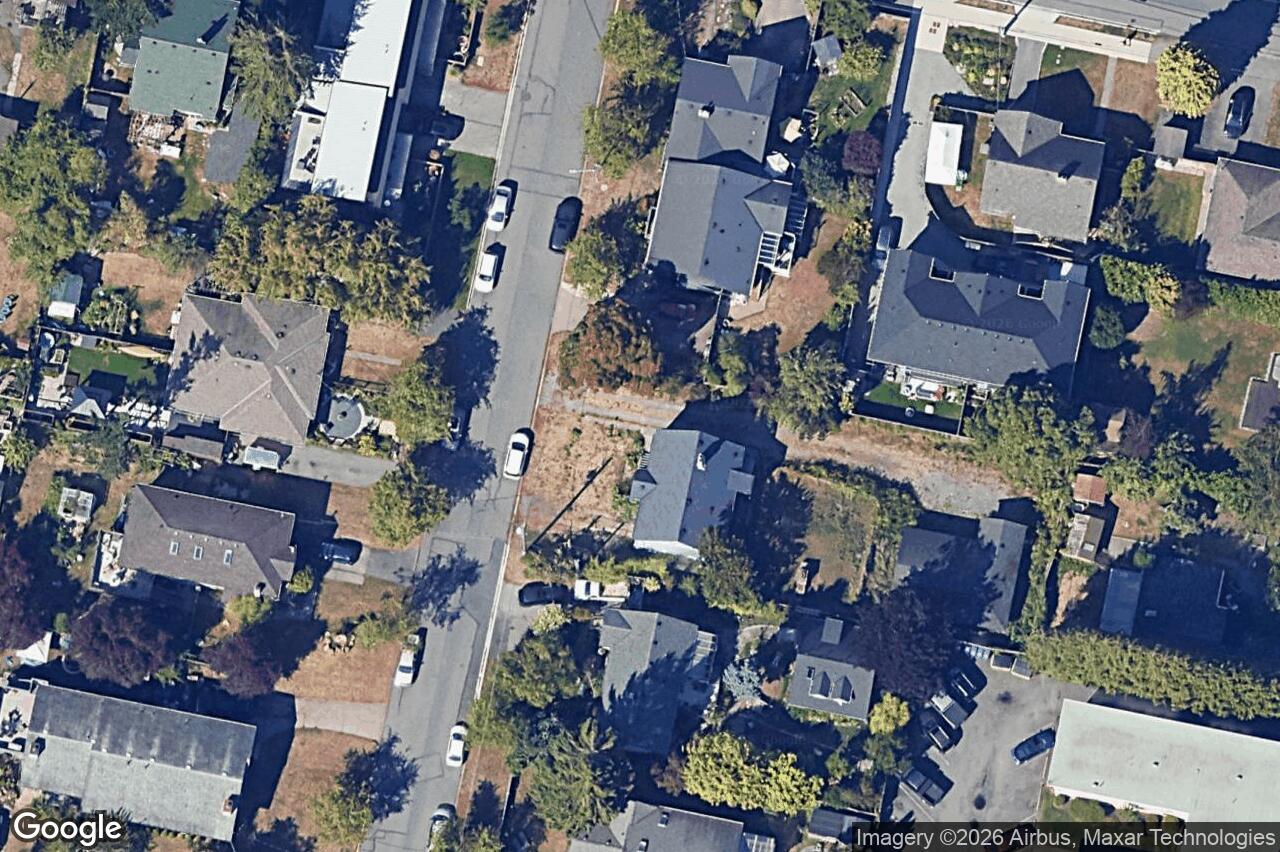 Aerial view of 302 – 483 South Joffre St, Esquimalt