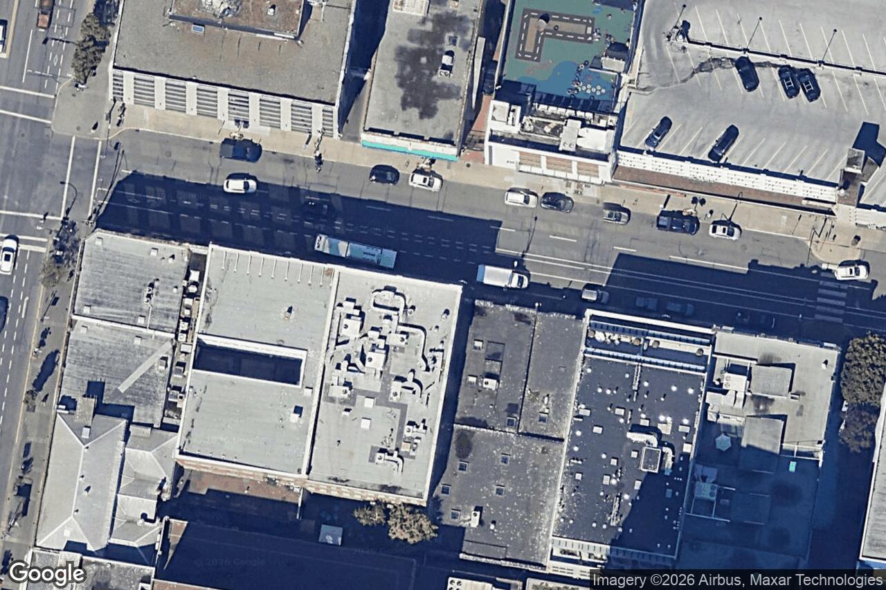 Aerial view of 705-711 Johnson St, Victoria