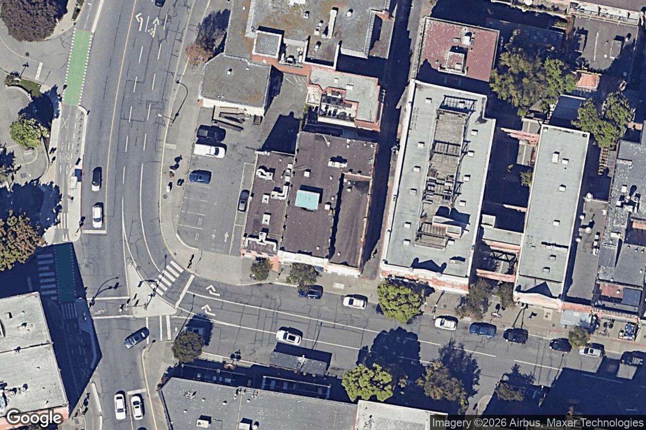 Aerial view of 516 Yates St, Victoria