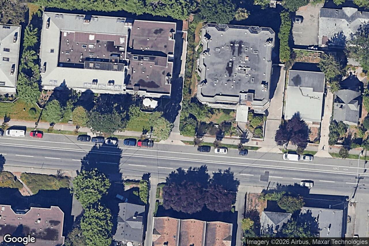 Aerial view of 204 – 1252 Pandora Ave, Victoria