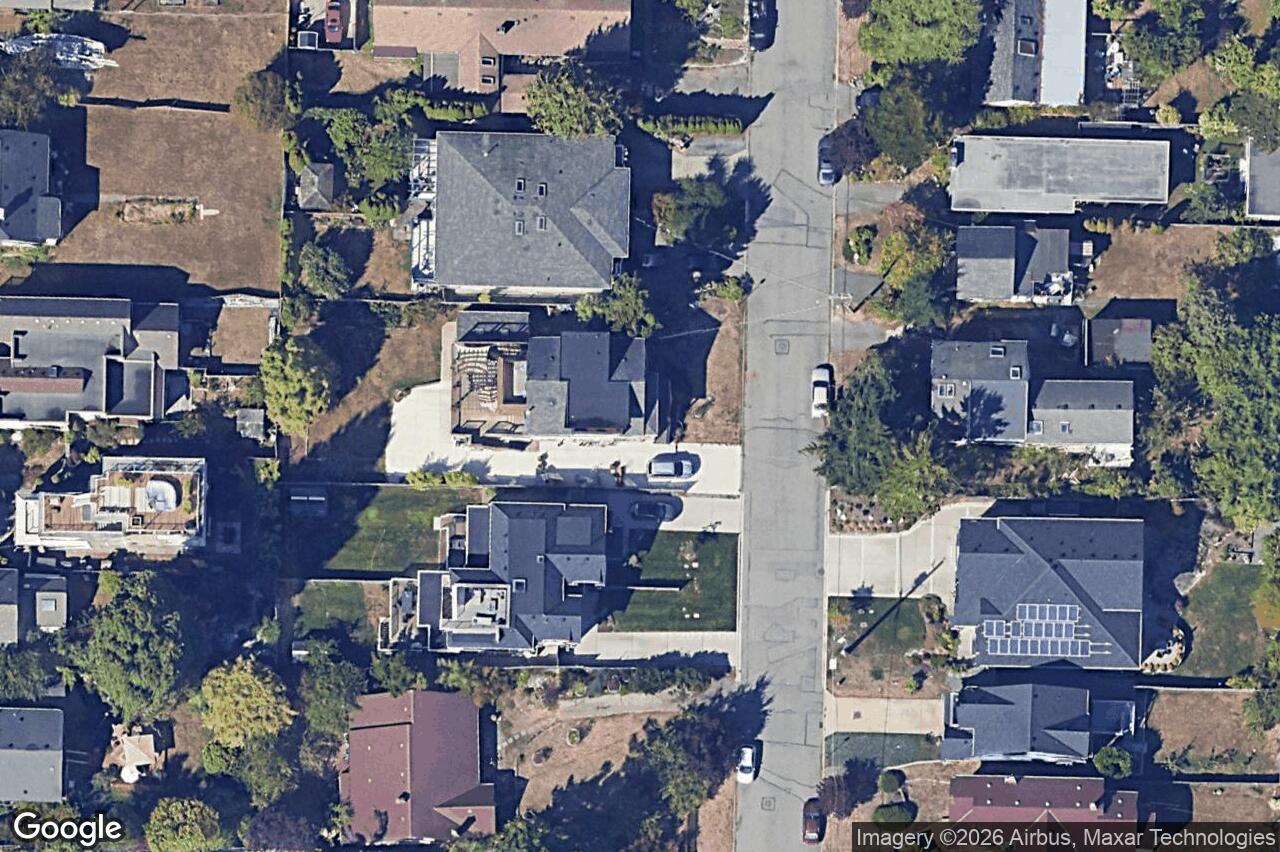 Aerial view of 474 Foster St, Esquimalt