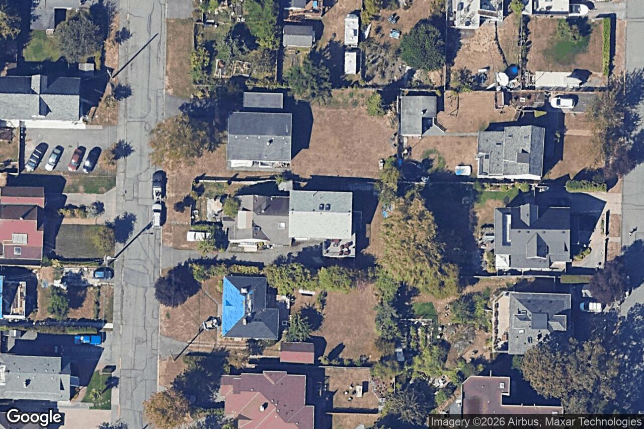 Aerial view of 485 Sturdee St, Esquimalt