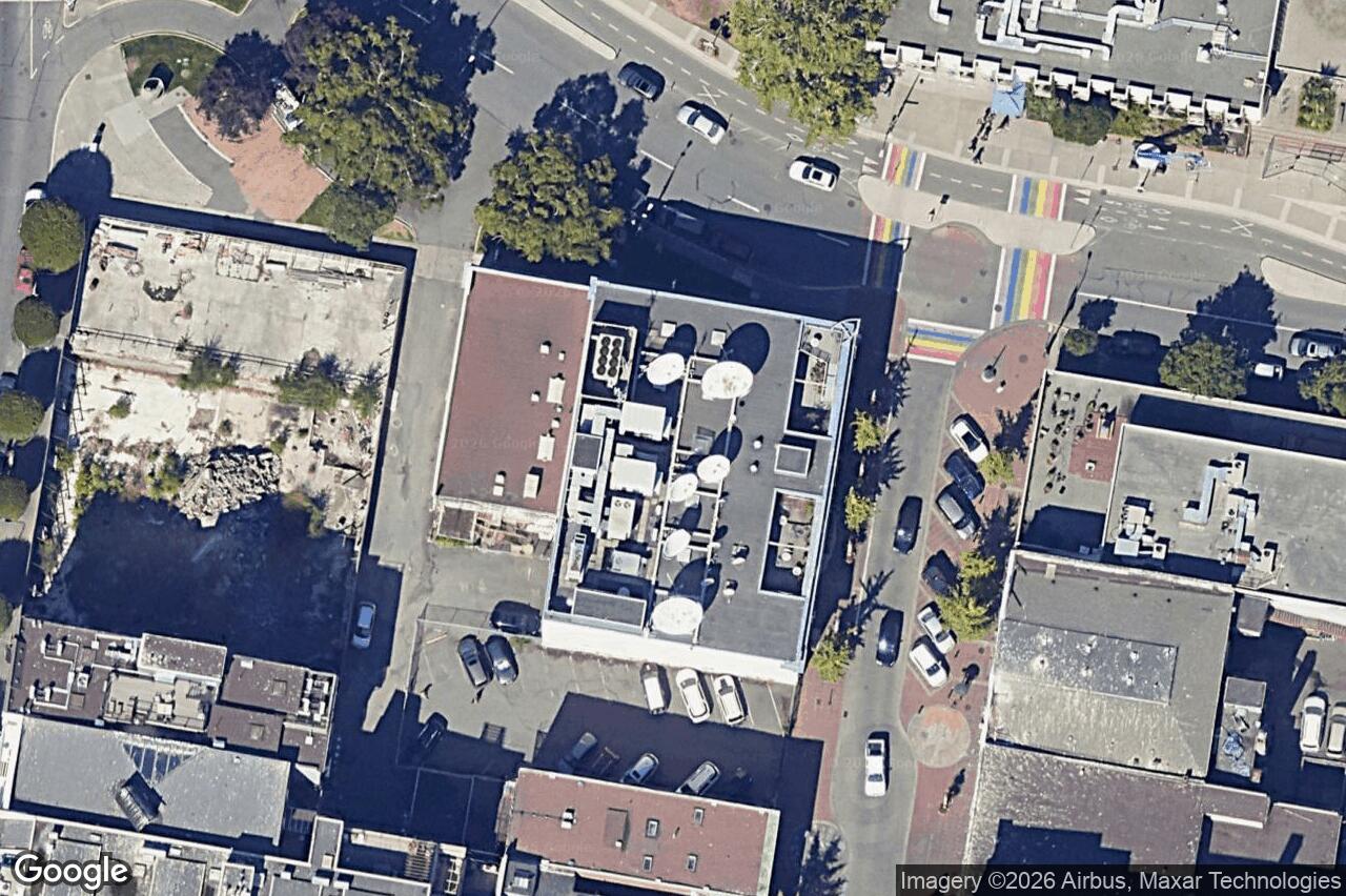 Aerial view of 1420 Broad St, Victoria