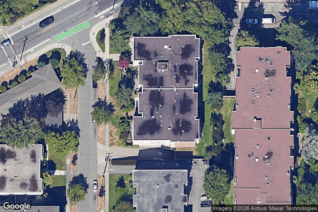 Aerial view of 307 – 1615 Belcher Ave, Victoria