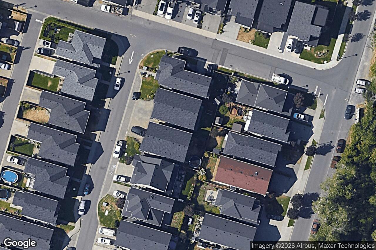 Aerial view of 3307 Merlin Rd, Langford