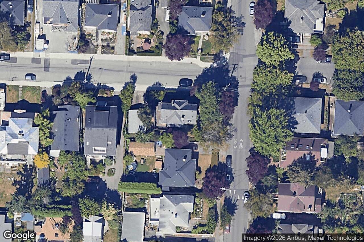 Aerial view of 1722 Stanley Ave, Victoria
