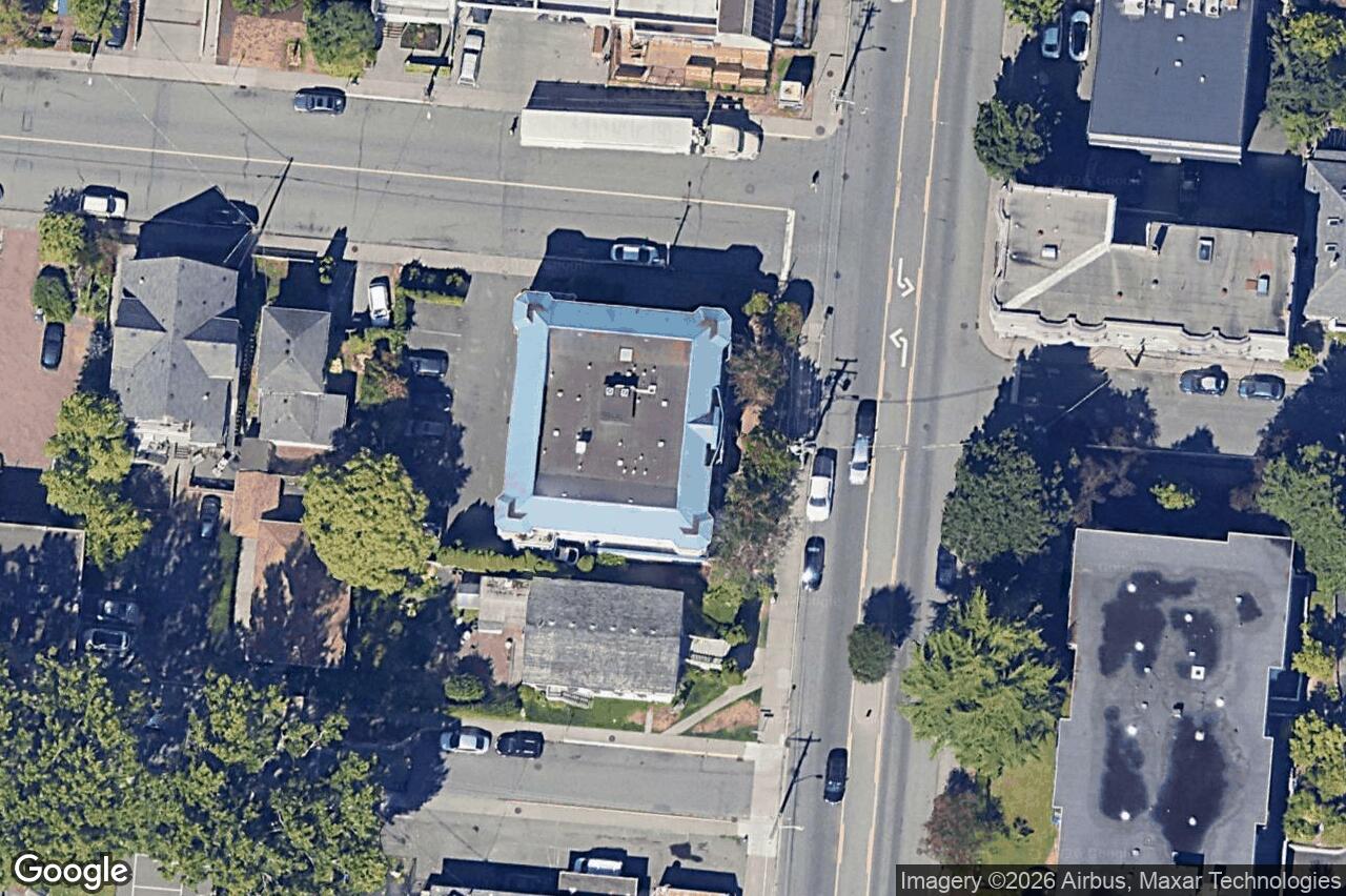 Aerial view of 1610 Cook St, Victoria