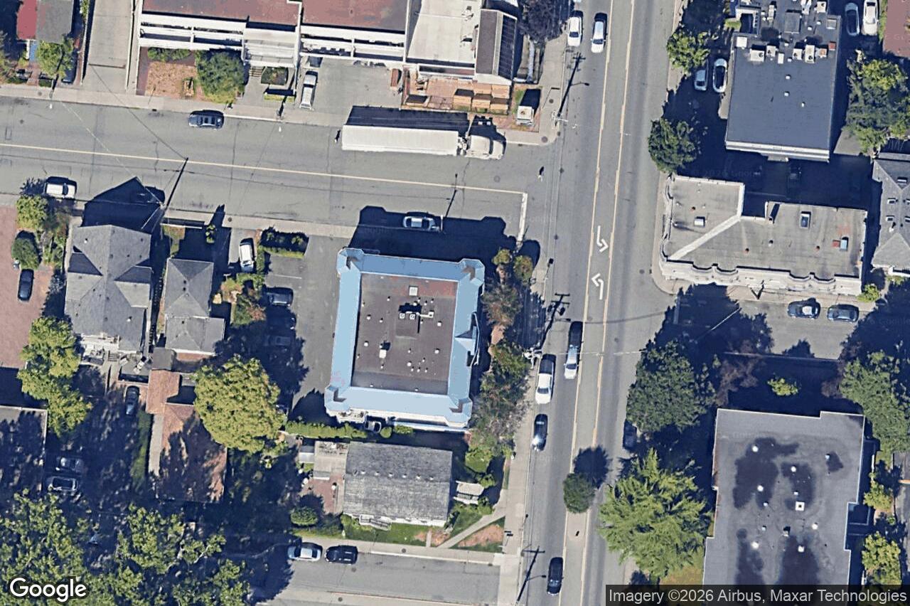 Aerial view of 102 – 1620 Cook St, Victoria