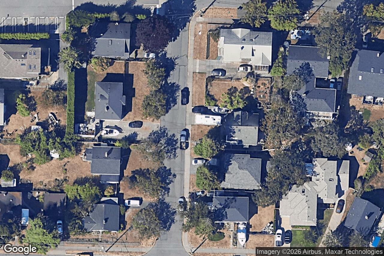 Aerial view of 511 Comerford St, Esquimalt