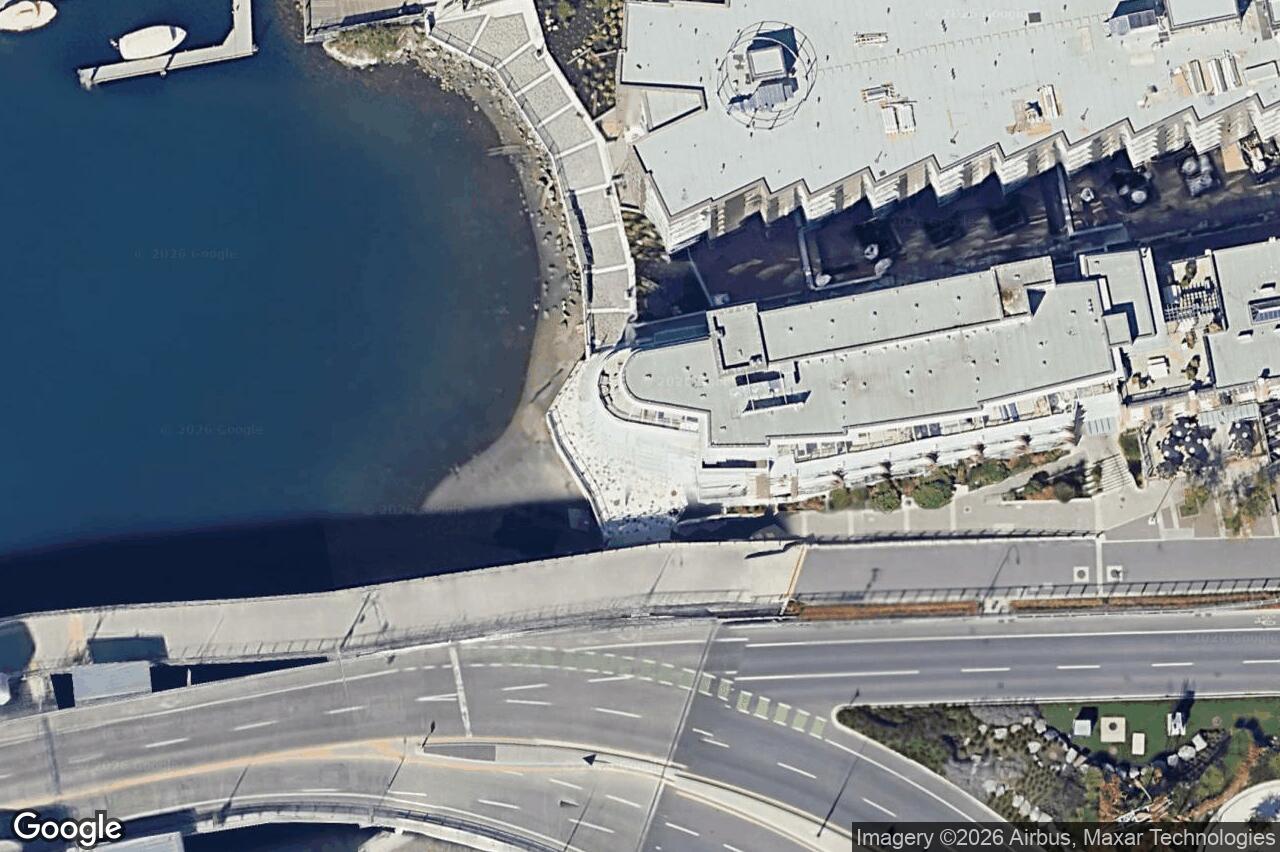 Aerial view of 106 – 456 Pandora Ave, Victoria