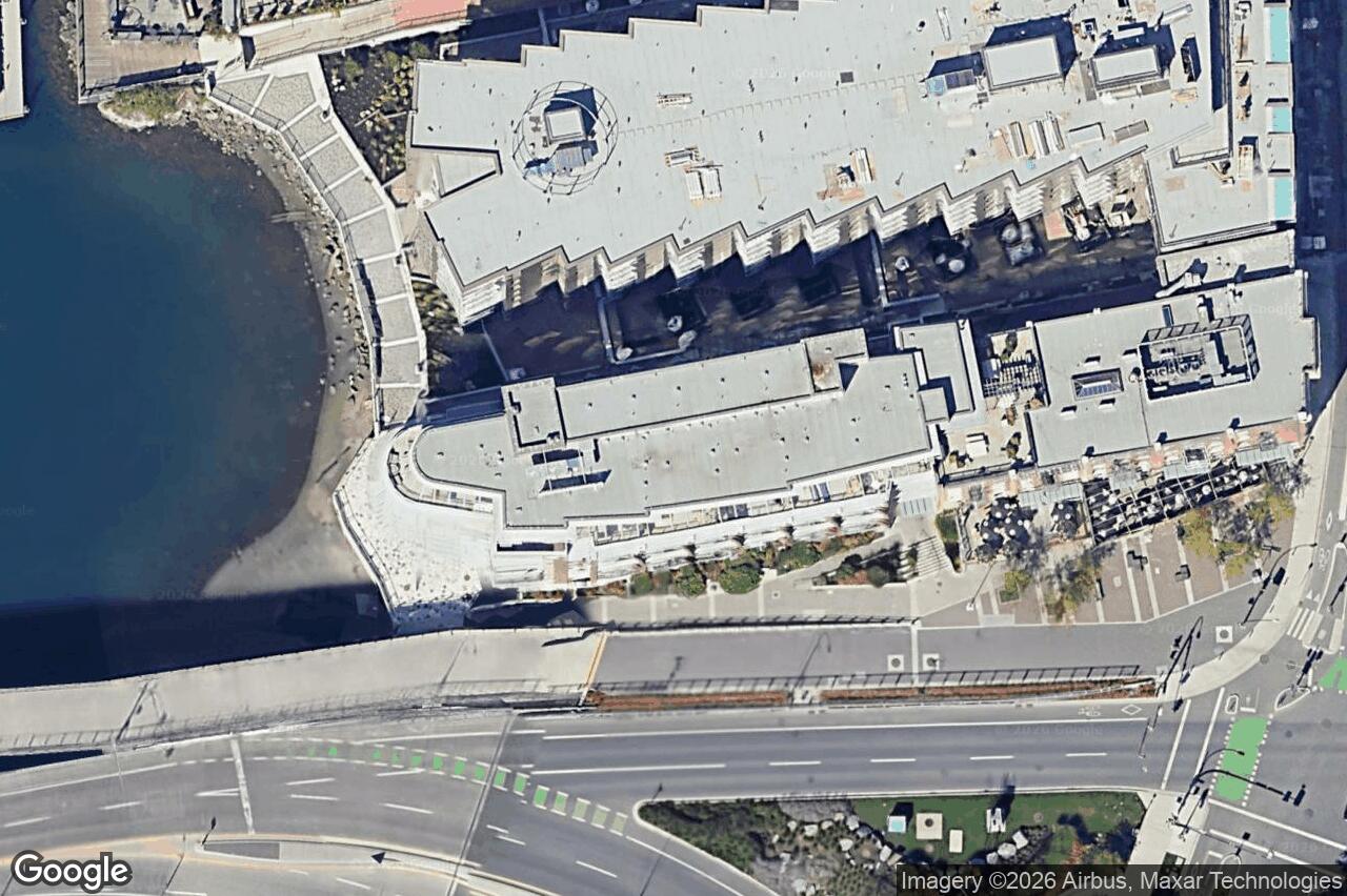 Aerial view of 102 – 456 Pandora Ave, Victoria