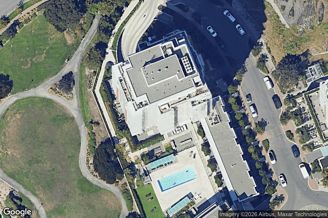 Aerial view of 907 – 60 Saghalie Rd, Victoria