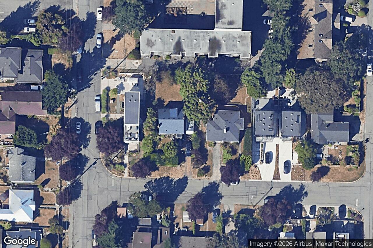 Aerial view of 1340 Wood St, Esquimalt