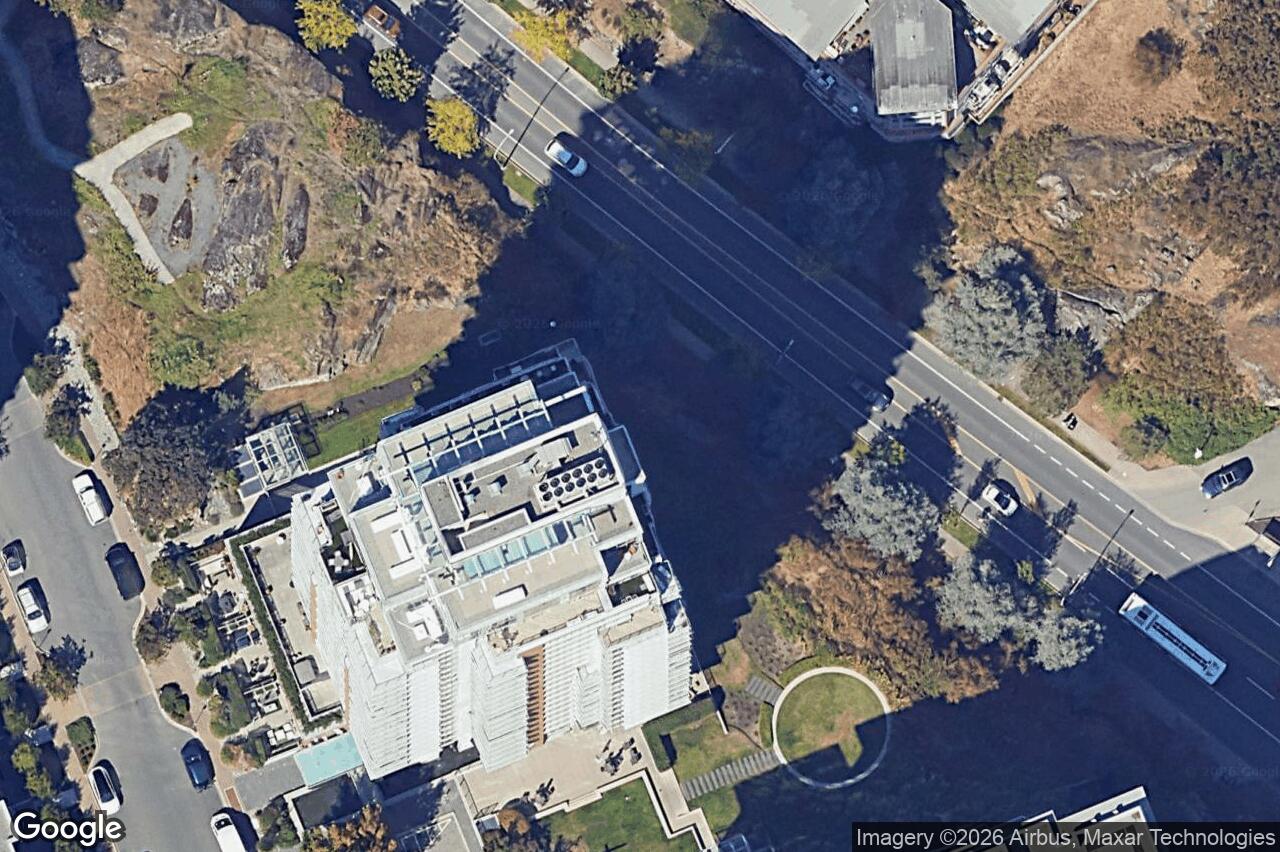 Aerial view of 1206 – 83 Saghalie Rd, Victoria