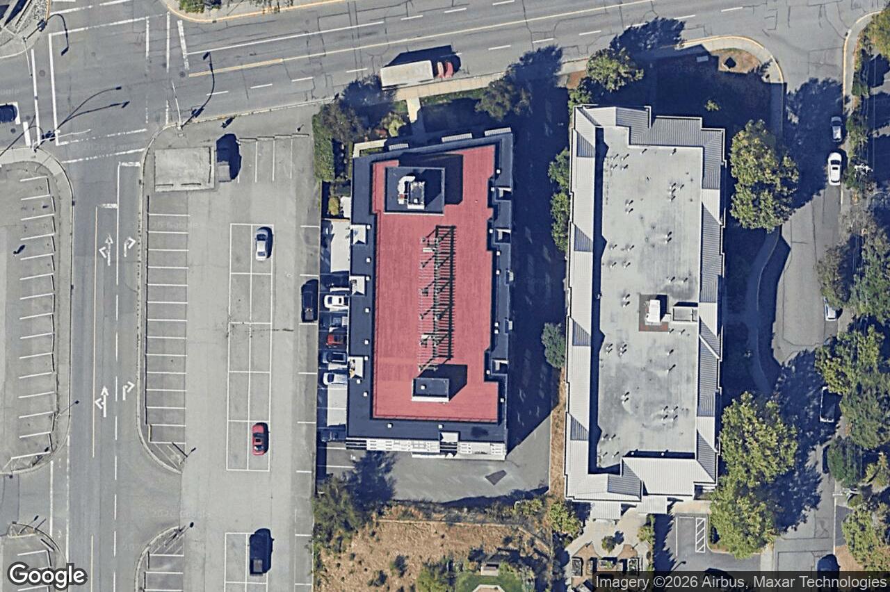 Aerial view of 213 – 1405 Esquimalt Rd, Esquimalt