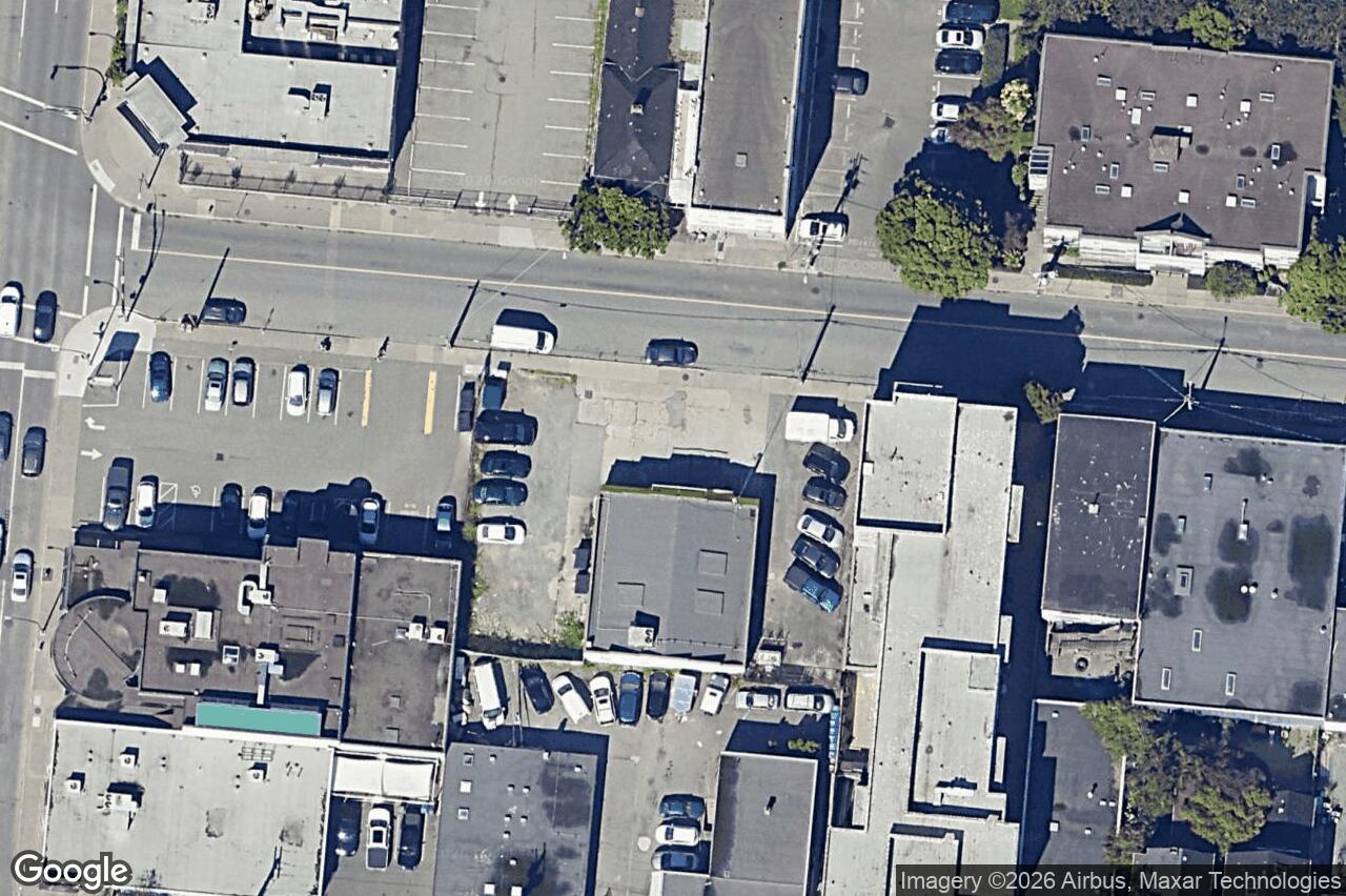 Aerial view of 817 Fisgard St, Victoria