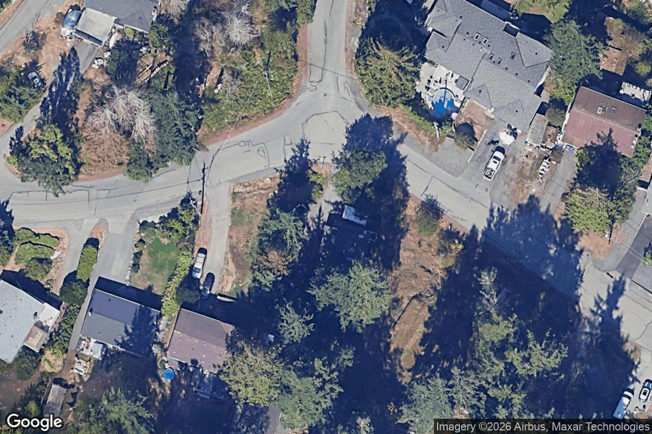 Aerial view of 3316 Lodmell Rd, Langford