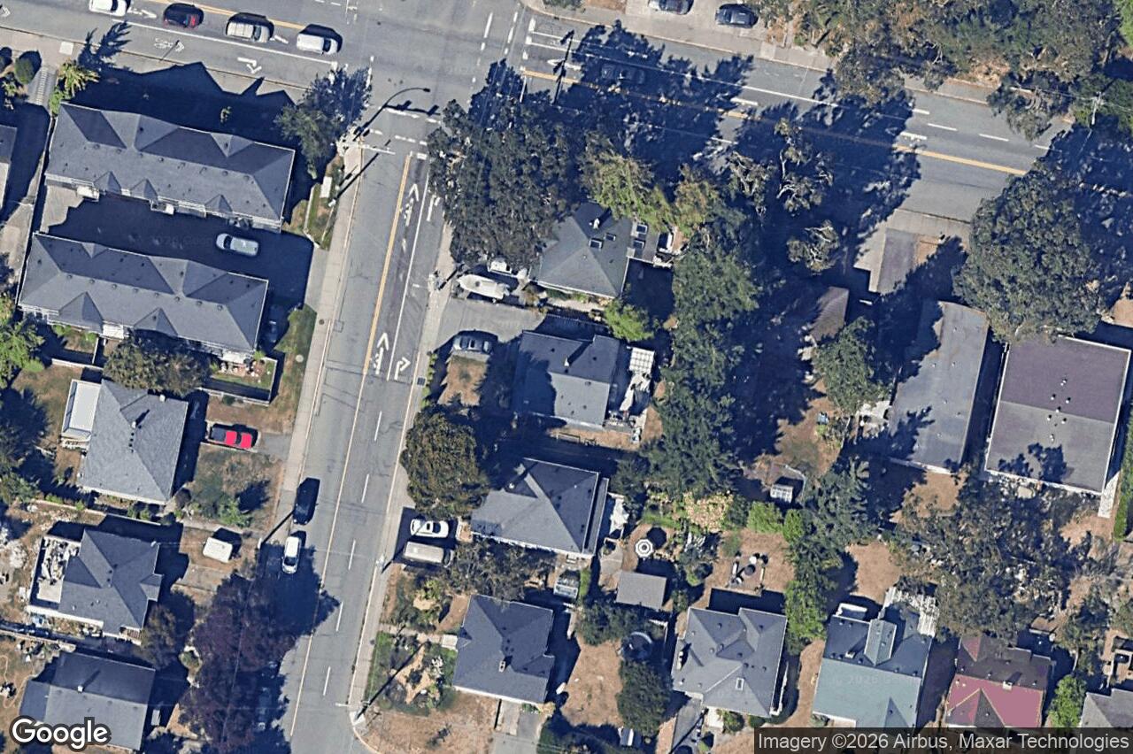 Aerial view of 555 Lampson St, Esquimalt