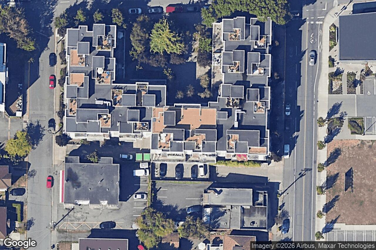 Aerial view of 210 – 1315 Esquimalt Rd, Esquimalt