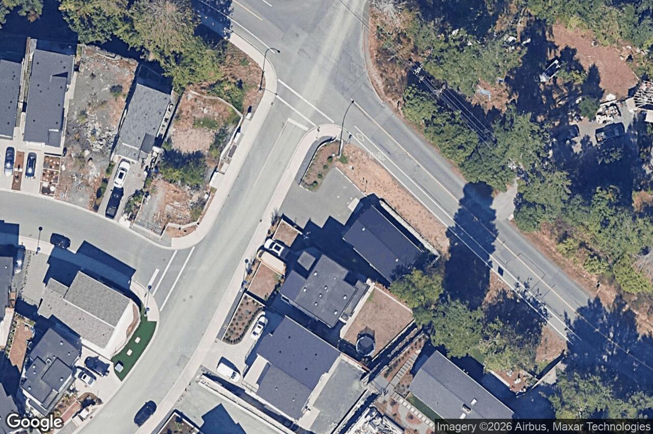 Aerial view of 3552 Myles Mansell Rd, Langford