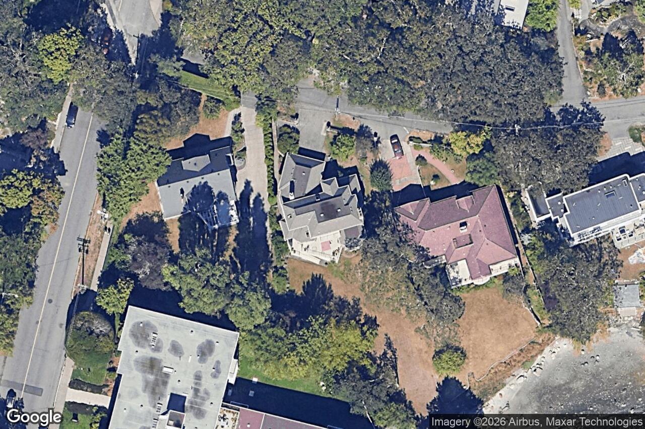 Aerial view of 2717 Somass Dr, Oak Bay
