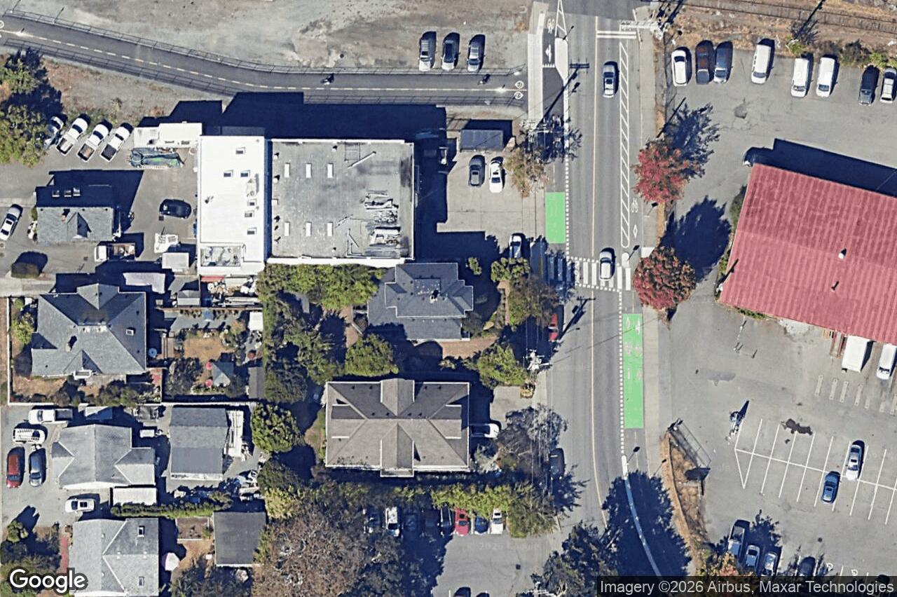 Aerial view of 332 Catherine St, Victoria
