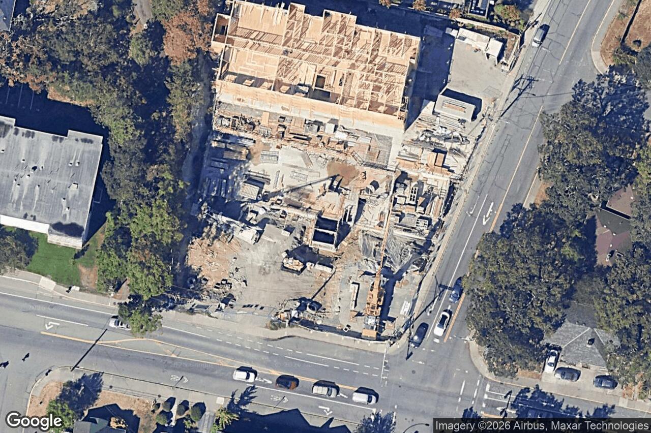 Aerial view of 205 – 1102 Esquimalt Rd, Esquimalt