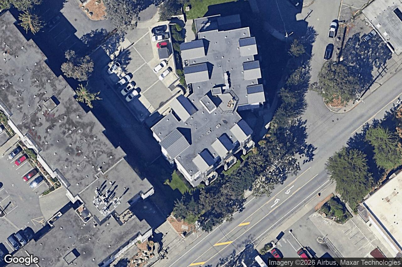 Aerial view of 109 – 924 Esquimalt Rd, Esquimalt