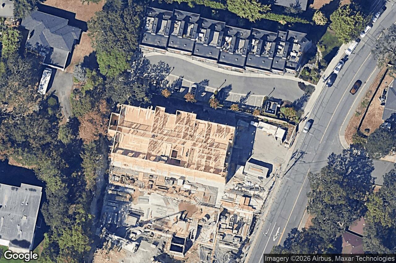 Aerial view of 408 – 610 Lampson St, Esquimalt
