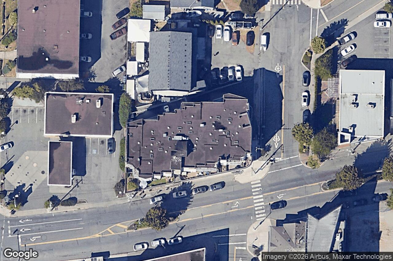 Aerial view of 403 – 1258 Esquimalt Rd, Esquimalt