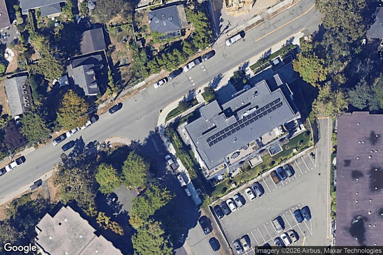 Aerial view of 407 – 835 Dunsmuir Rd, Esquimalt
