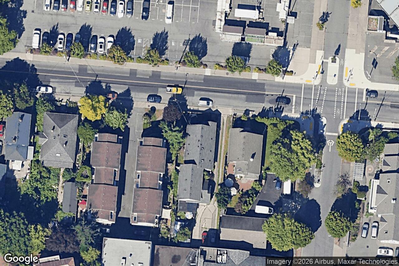 Aerial view of 951 Caledonia Ave, Victoria